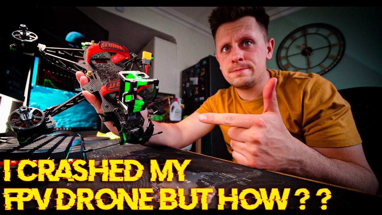Я разбил свой FPV-дрон! Aos UL7