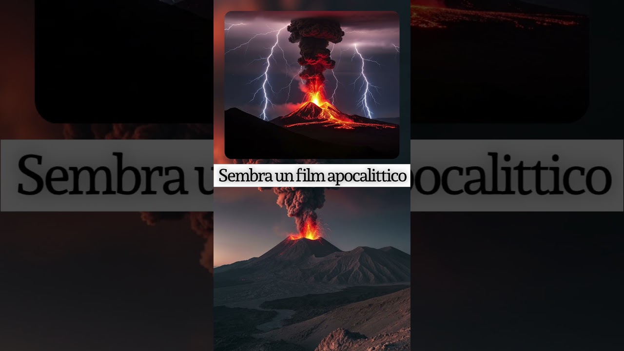 Fulmini in un’eruzione vulcanica? 😳 