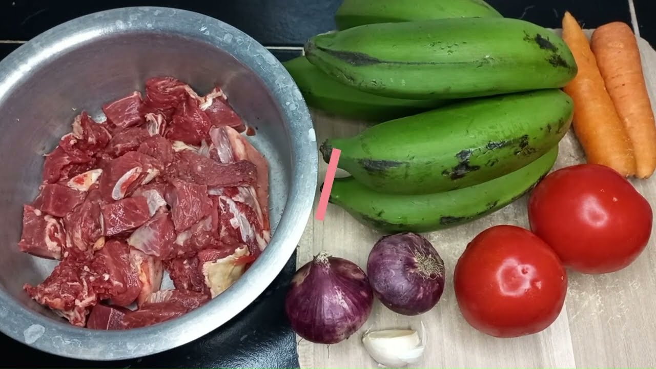 Fried Beef With Matoke (HEALTHY & DELICIOUS) #food #cooking #recipe #kenya #kitchen #yummy