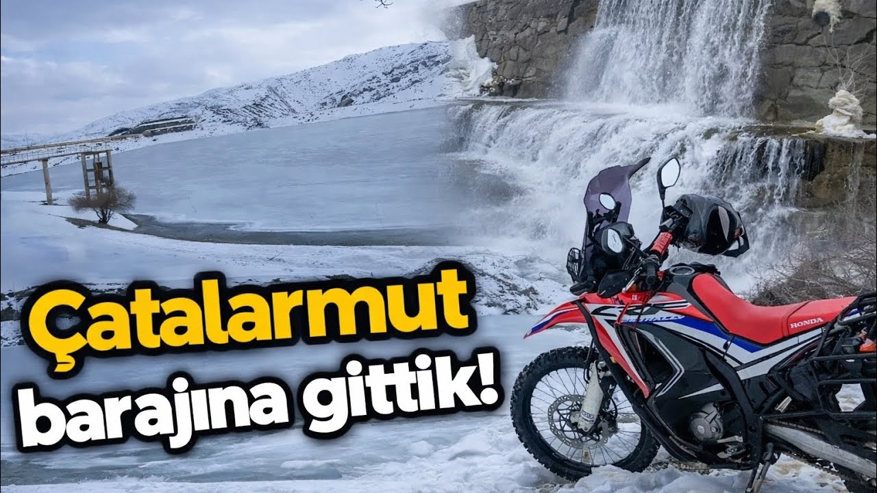 Çatalarmut Barajı’na Gittik | Kış Manzarası & Enduro #ÇatalarmutBarajı #kışmanzarası 