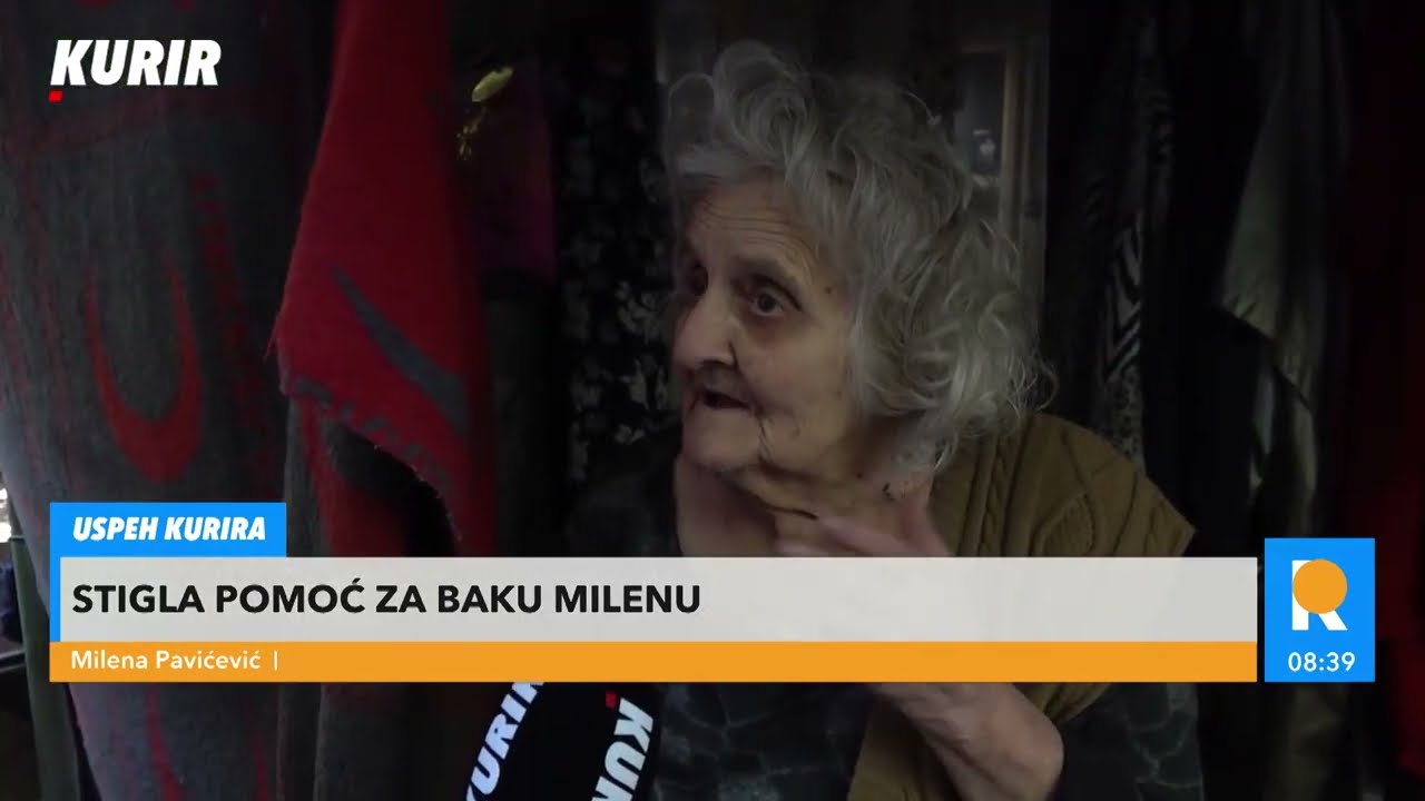 BAKA MILENA NEMA NIKOGA I JEDVA PREŽIVLJAVA: Društvo joj psi lutalice, po penziju ide u Šilovo