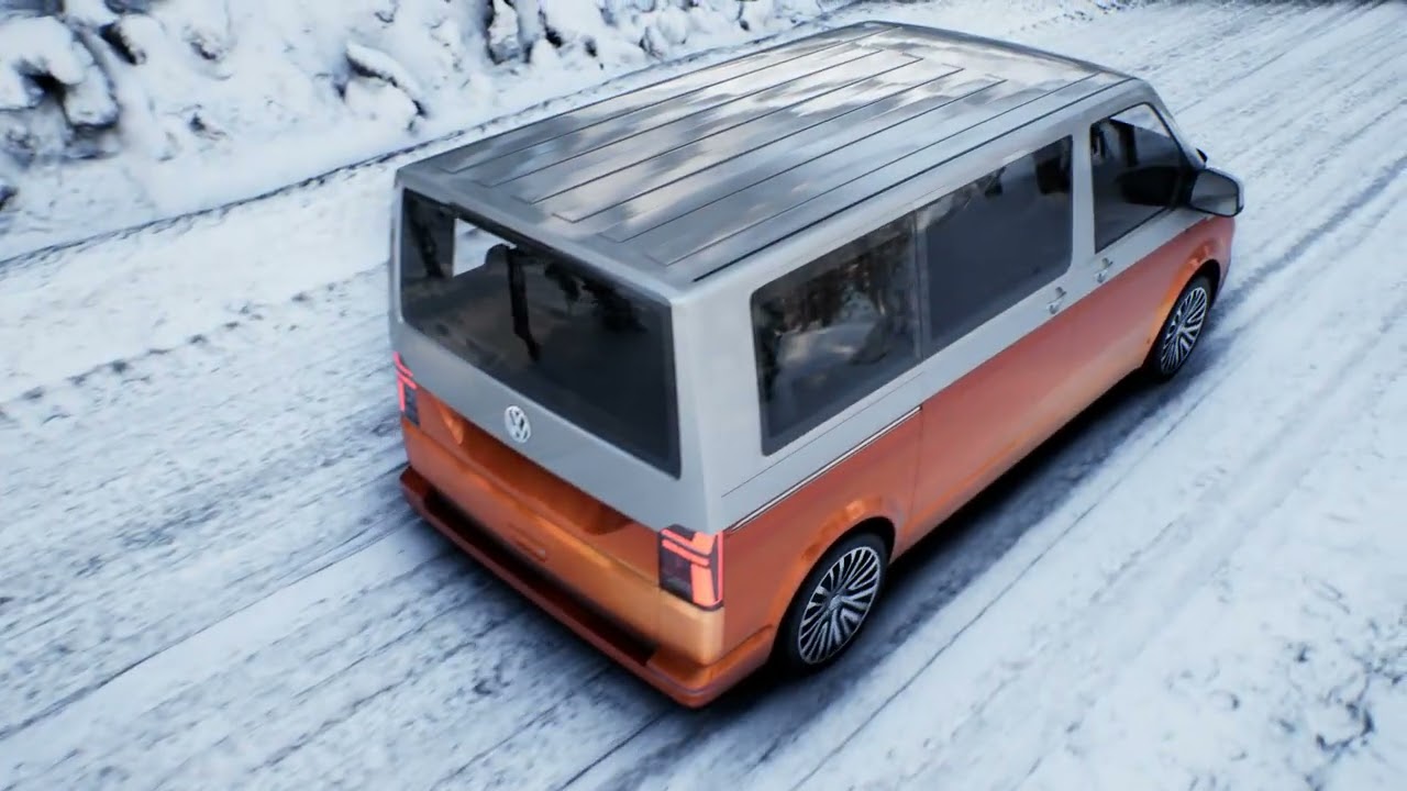 ZenoVideo VW T6.1 California with 3M Liquid Copper lower half wrap