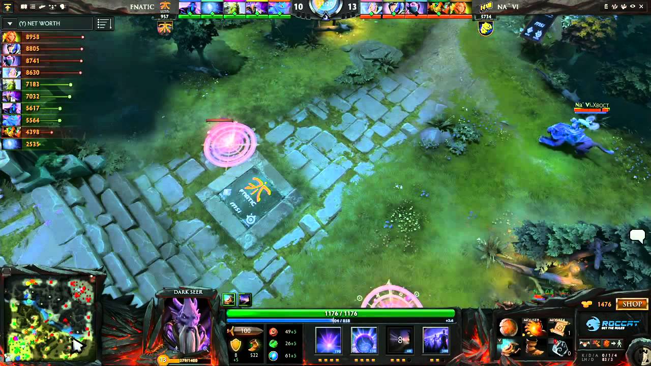 Na`Vi vs Fnatic, DreamLeague Finals, Grand Final, game 1