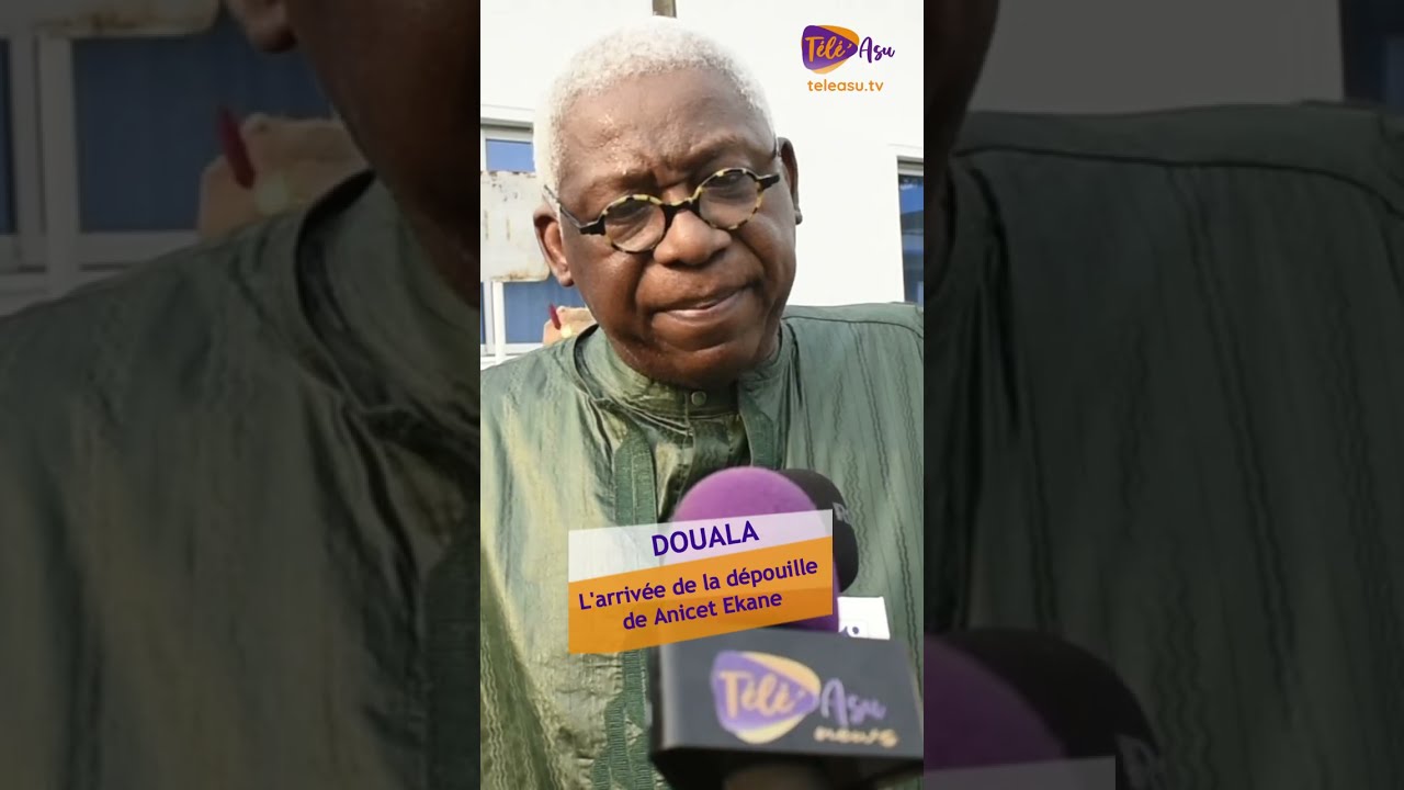 La dépouille de Anicet Ekane est à Douala - Recueillement et hommages