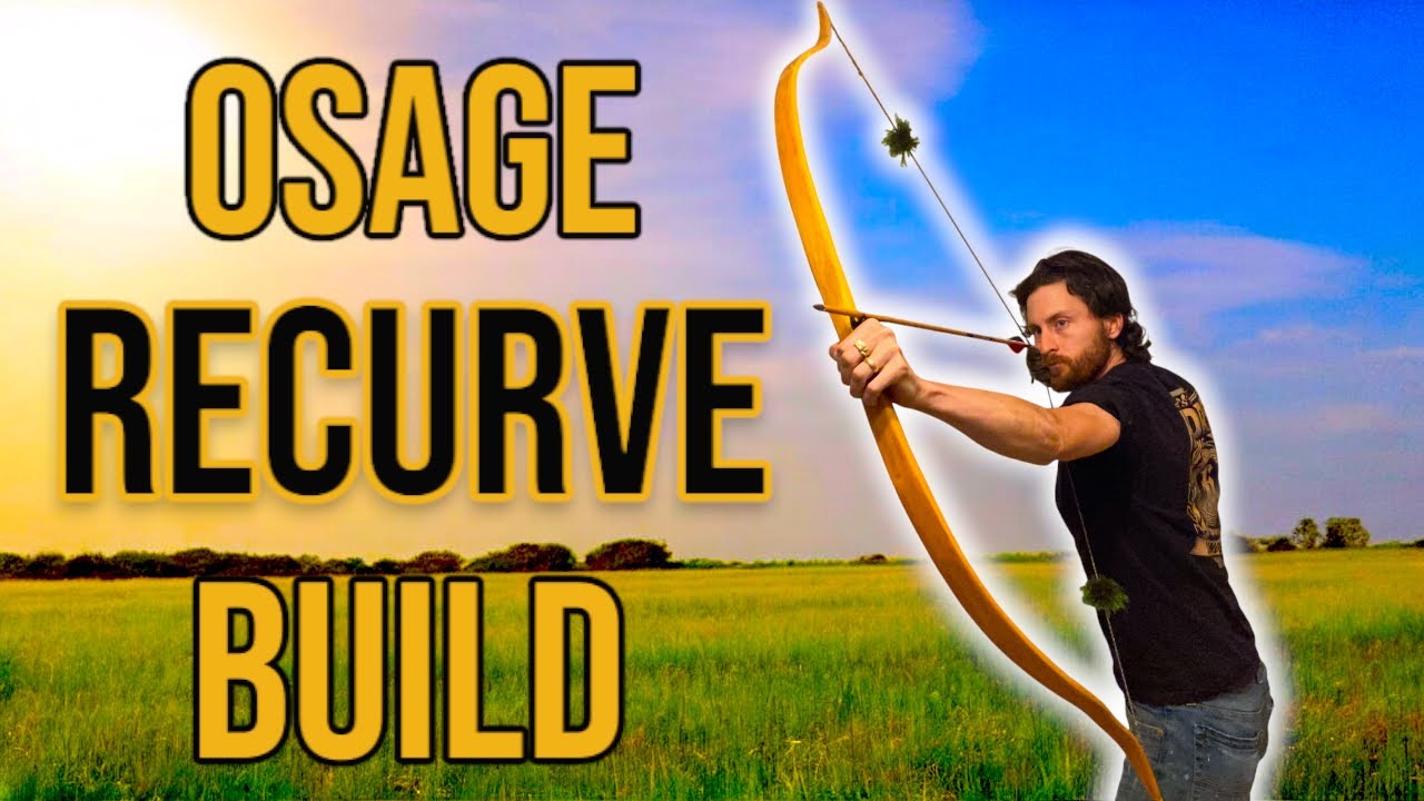 Making an Osage Recurve Selfbow by hand!