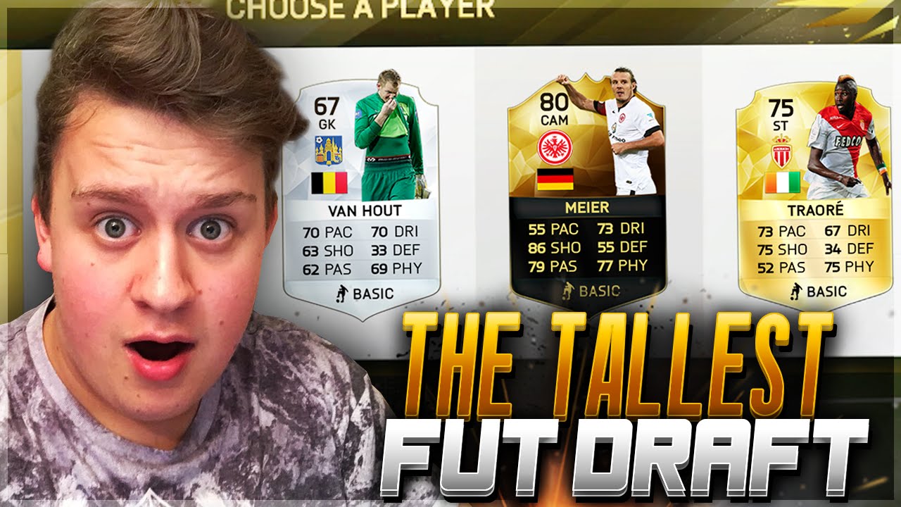 FIFA 16 | THE TALLEST POSSIBLE FUT DRAFT!!