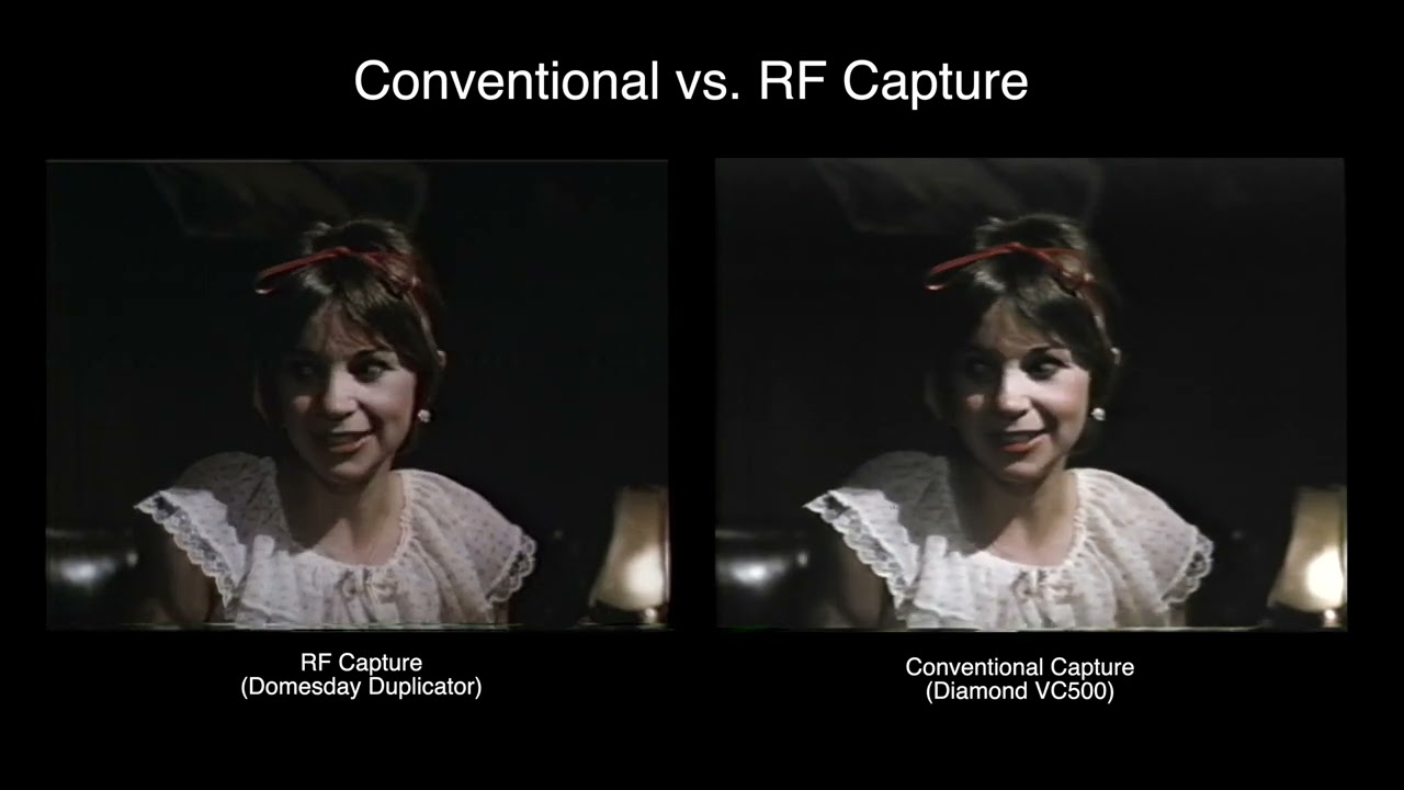 RF VHS-Decode Capture Vs. Conventional Capture - Another Comparison