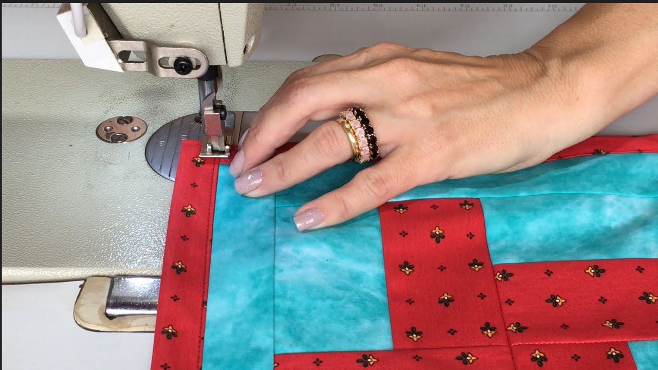 TAPETE de RETALHOS Fácil Rápido de COSTURAR em PATCHWORK