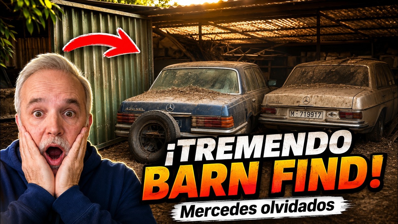 Lo que parecía un Barn find común y corriente resultó contener tesoros esperando a ser descubiertos