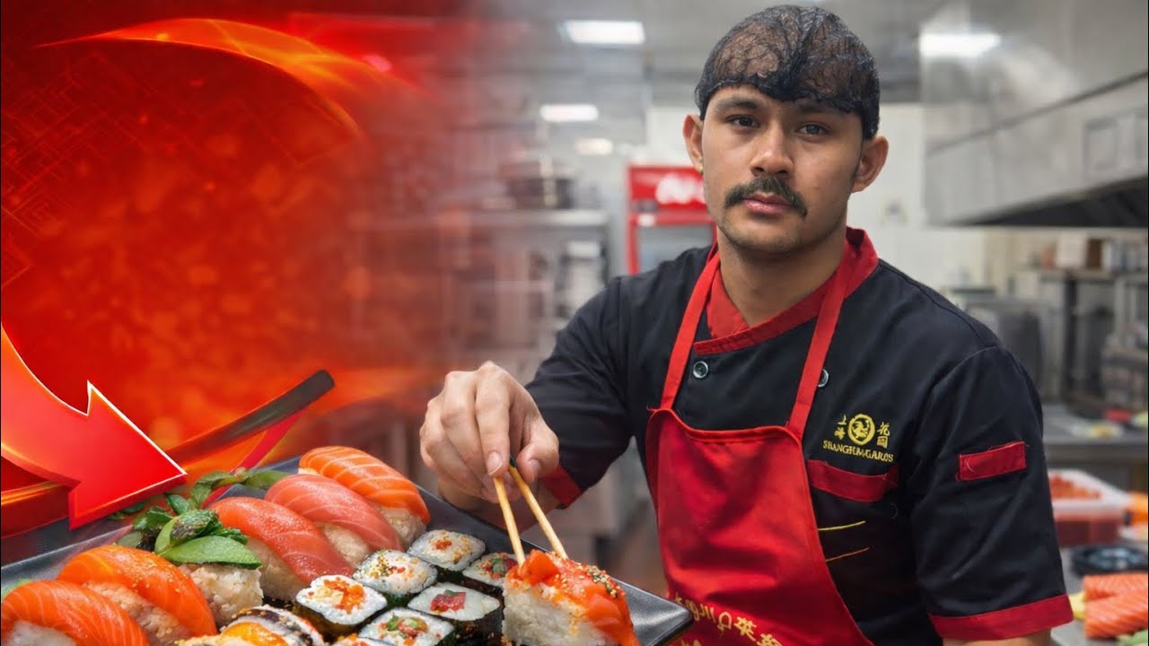Duty time I just try First Time mix Sushi let's see video guys