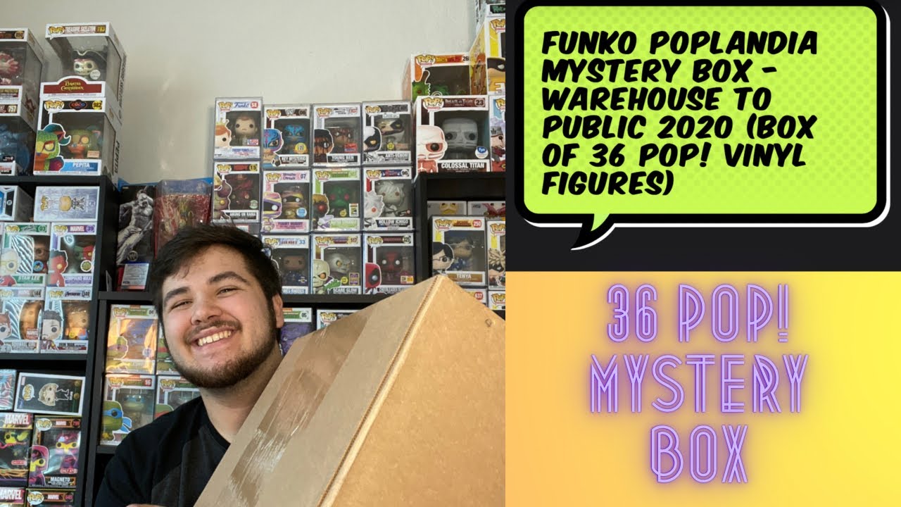 36 POP! POPCULTCHA MYSTERY BOX!!!