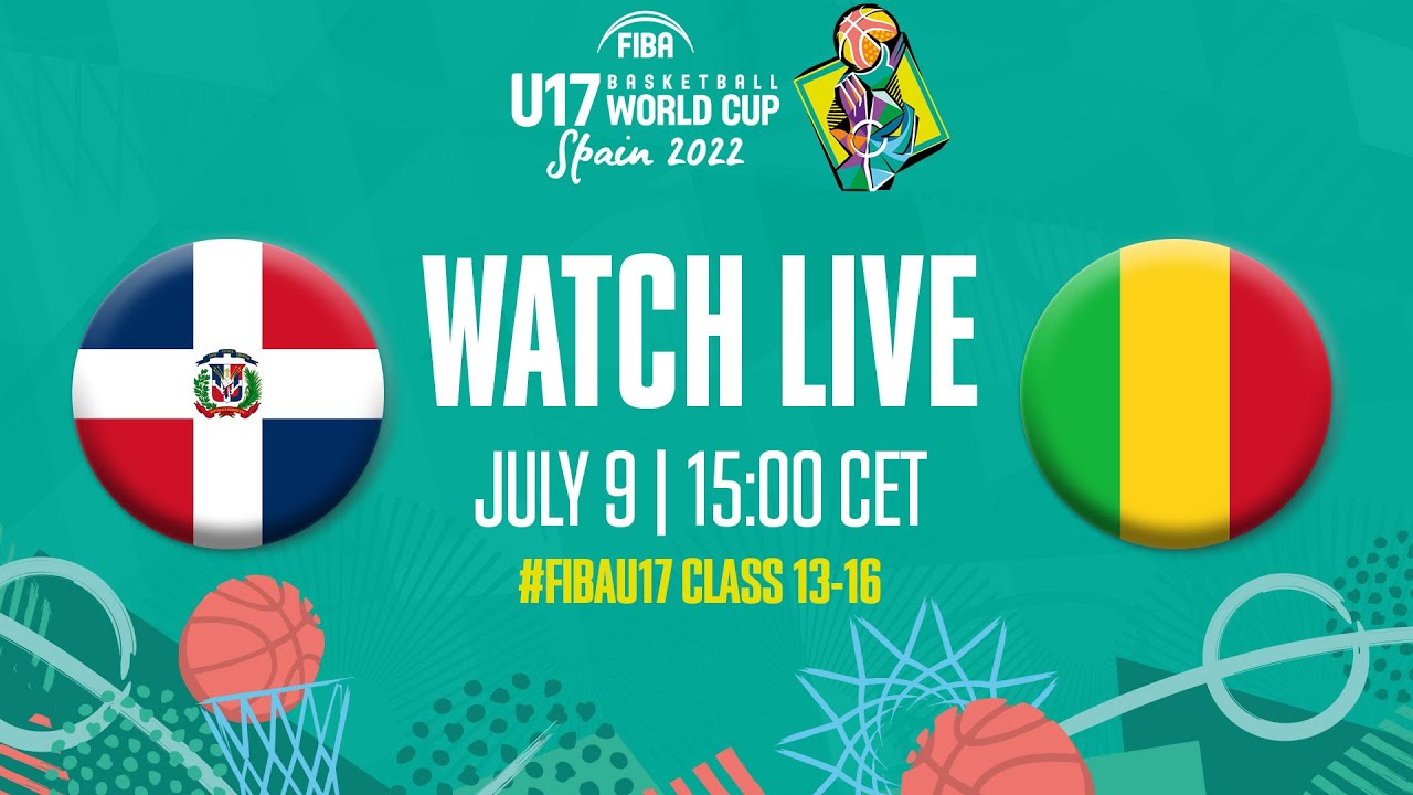 Full Basketball Game | Dominican Republic v Mali | FIBA U17 Basketball World Cup 2022