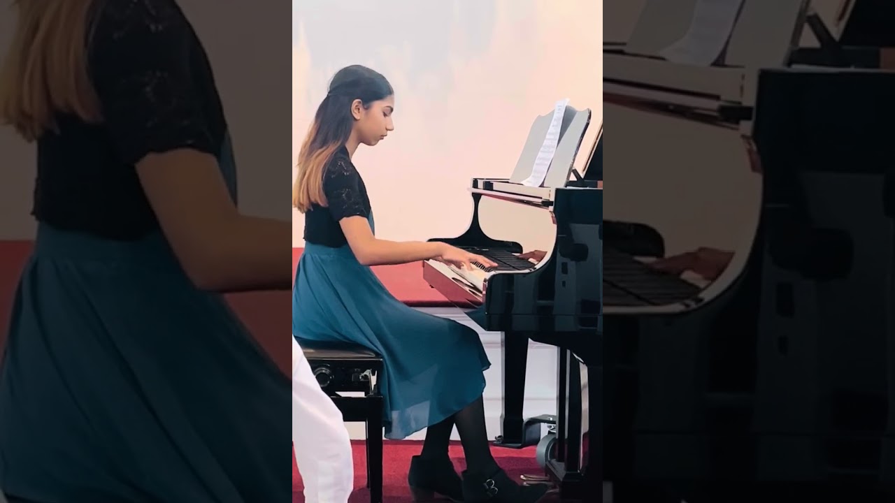 Grandes études de Paganini No. 5 “The Hunt” by Liszt #piano #youngmusician #liszt 