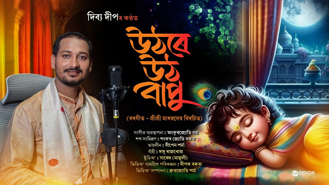 Borgeet | Uthore Utho Bapu | বৰগীত-উঠৰে উঠ বাপু| #Dibyadeep | Rash Festival |  #majuli_rakh