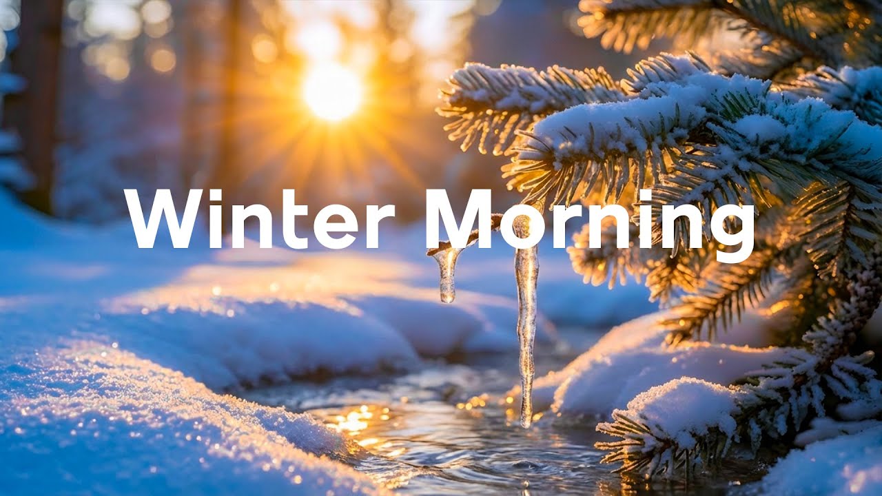 Зимнее утро ❄️ Зарядная музыка, которая поднимет вам настроение и улучшит самочувствие 🌞
