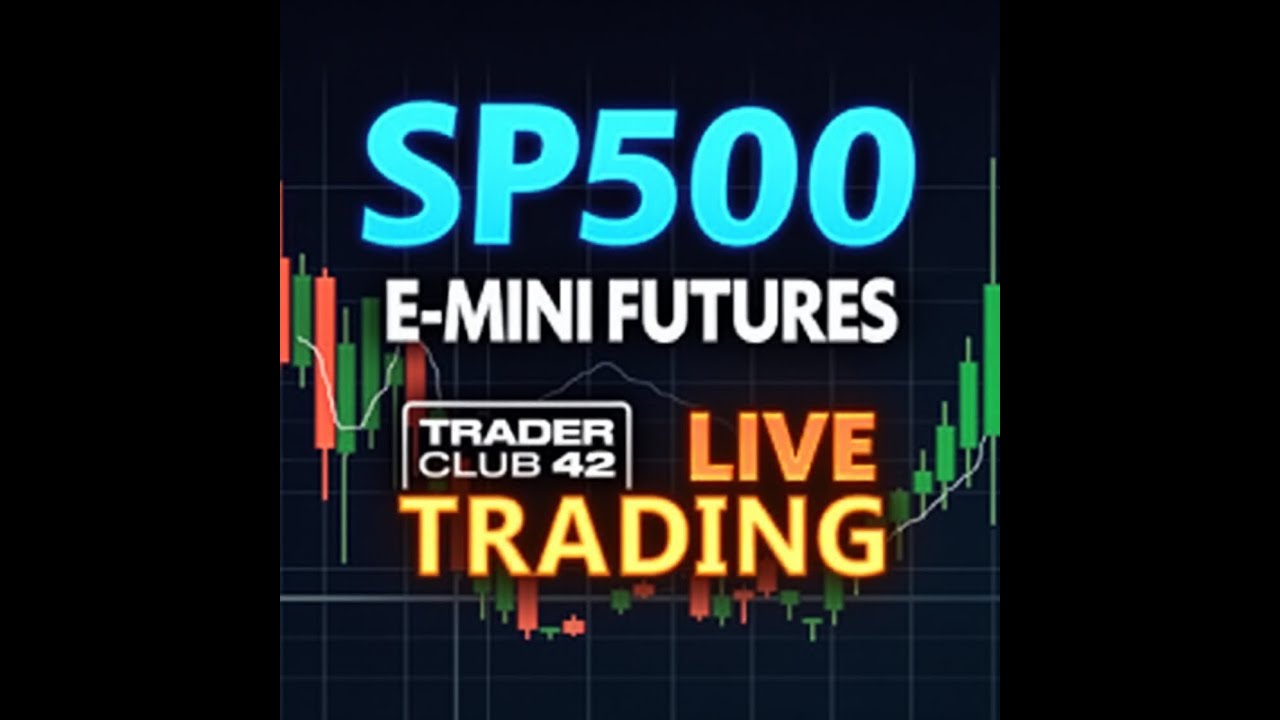 28.08.2025 - Live Trading S&P 500 E-mini Futures CME