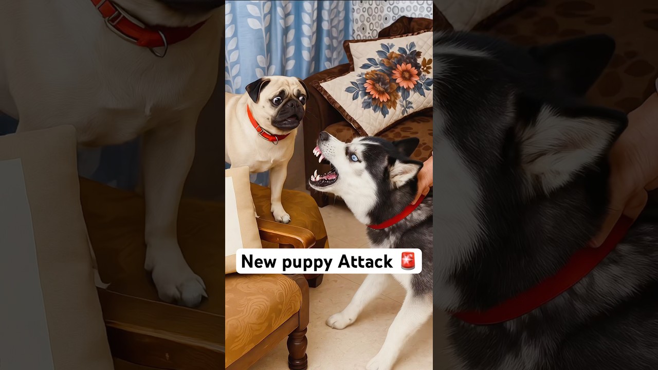 New puppy in danger 🚨 