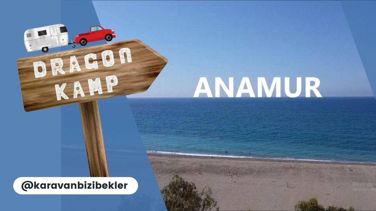 MERSİN'DE BEŞ YILDIZLI KAMP | Anamur Dragon Camping