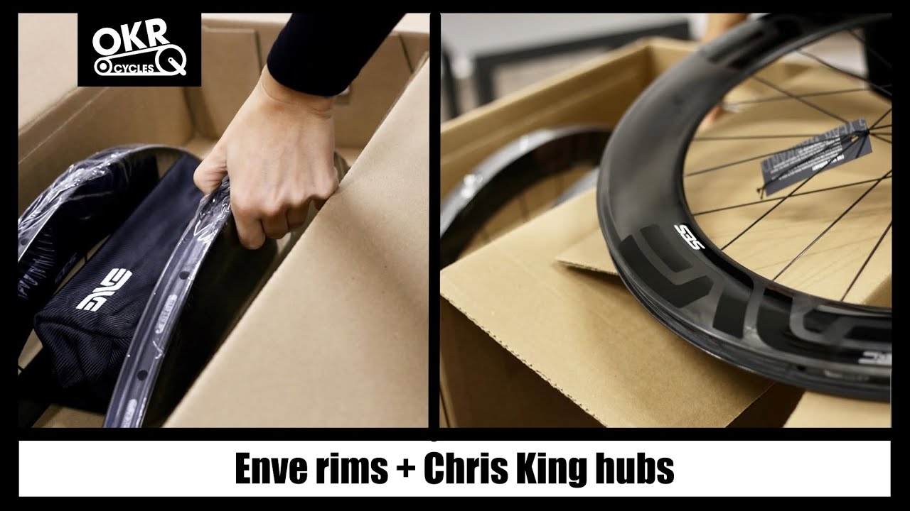 Enve rims + Chris King hubs - first look