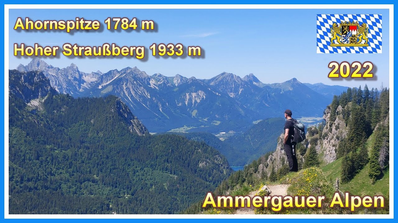 Durch die Gelbe Wand auf die Ahornspitze und den Hohen Straußberg | Ammergauer Alpen 2022