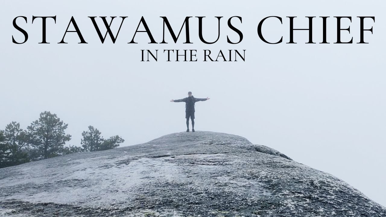 Solo Hiking in the Pouring Rain | Stawamus Chief Trail in Squamish