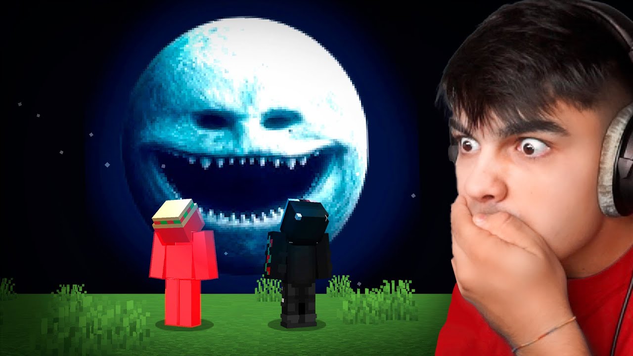 La LUNA Invadió Mi Mundo de Minecraft