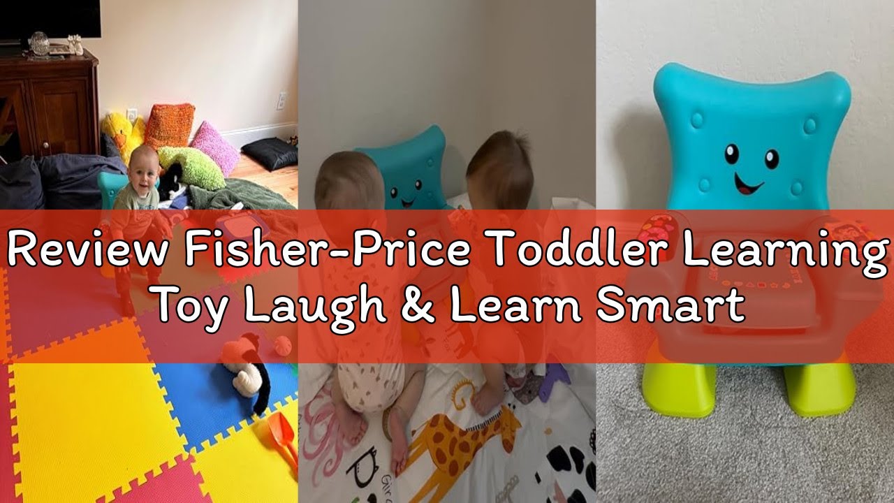 Review Fisher-Price Toddler Learning Toy Laugh & Learn Smart Stages Chair with Music Lights & Activi