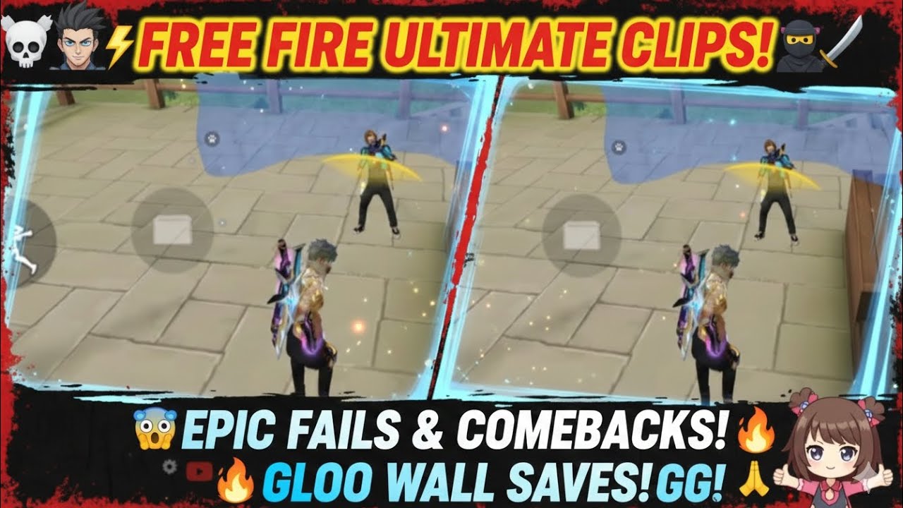 UNBELIEVABLE! 😱 Free Fire Best Gloo Wall Saves & Epic Comebacks! 🔥