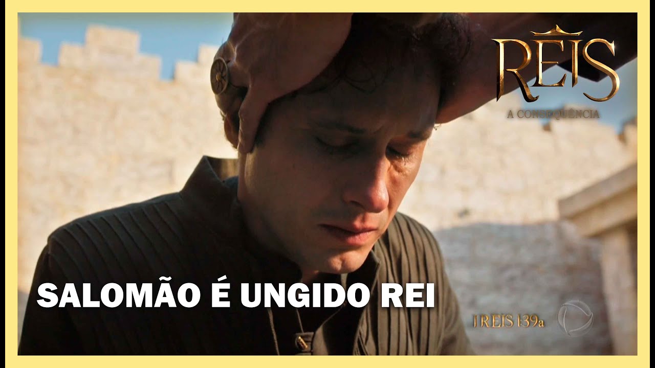 Salomão é ungido rei de Israel | NOVELA REIS