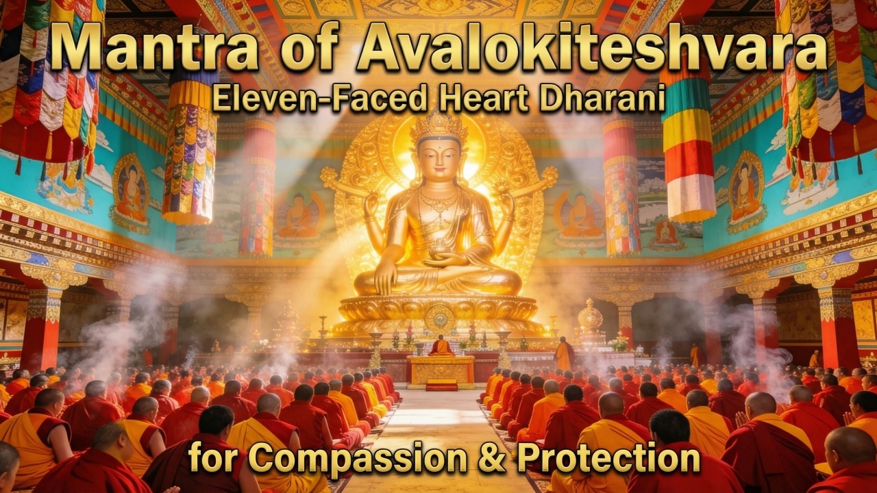 Mani Monlam Prayer — Eleven-Faced Avalokiteshvara | Tibetan Monks Mantra for Compassion