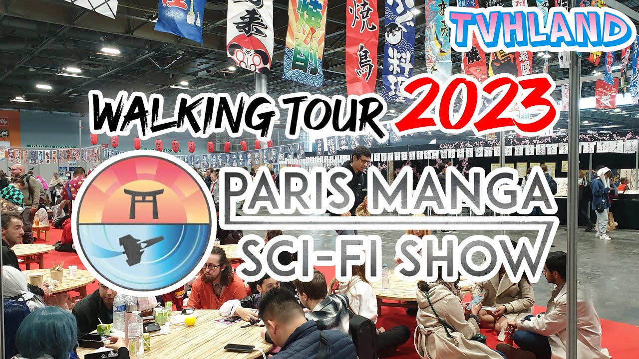 Visite complète de Paris Manga Sci-fi Show édition d'automne 2023- Walking tour