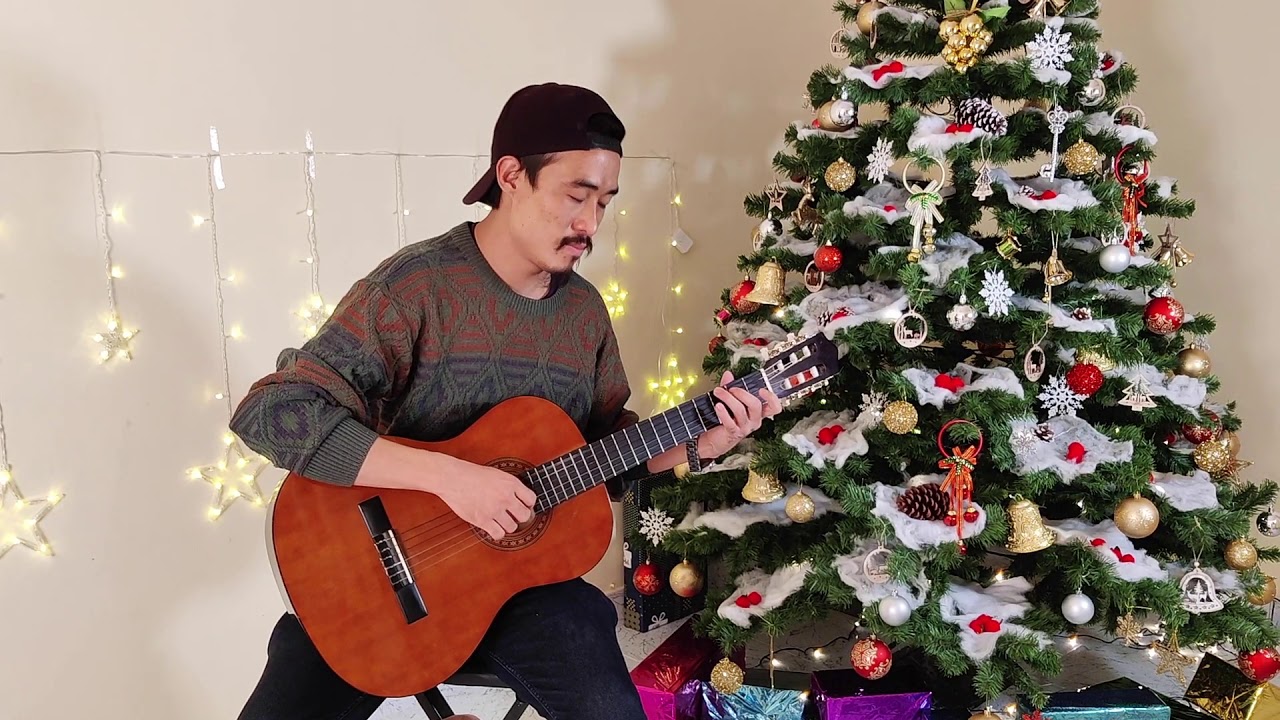 Winter Fairy Tale (Boney M) - Guitar Solo - Sulanthung Humtsoe