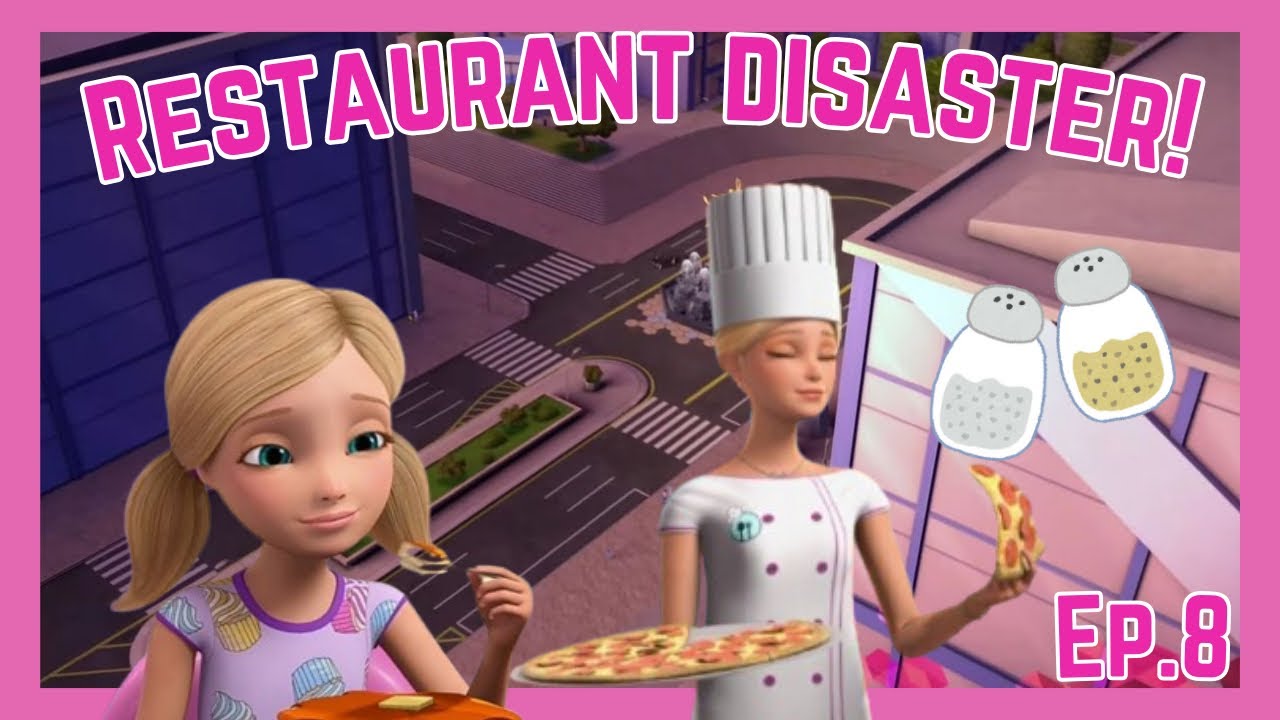EP 8. RESTAURANT DISASTER!! + Barbie is a chef!? | Barbie Dreamhouse Adventures App