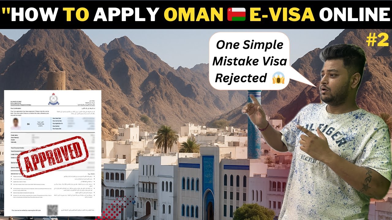 How To Get Oman Evisa 🇴🇲 Guaranteed || Don’t Do These Mistakes || Step By Step Process #travel