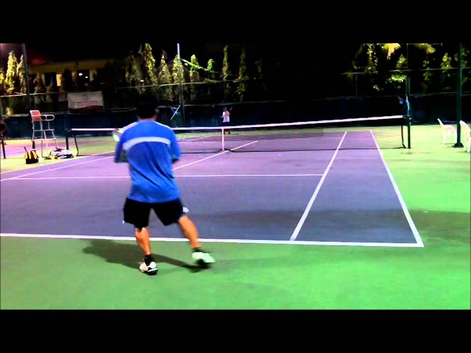 Hi10spro New Sticks--Crosscourt Backhands and Forehands Demonstration