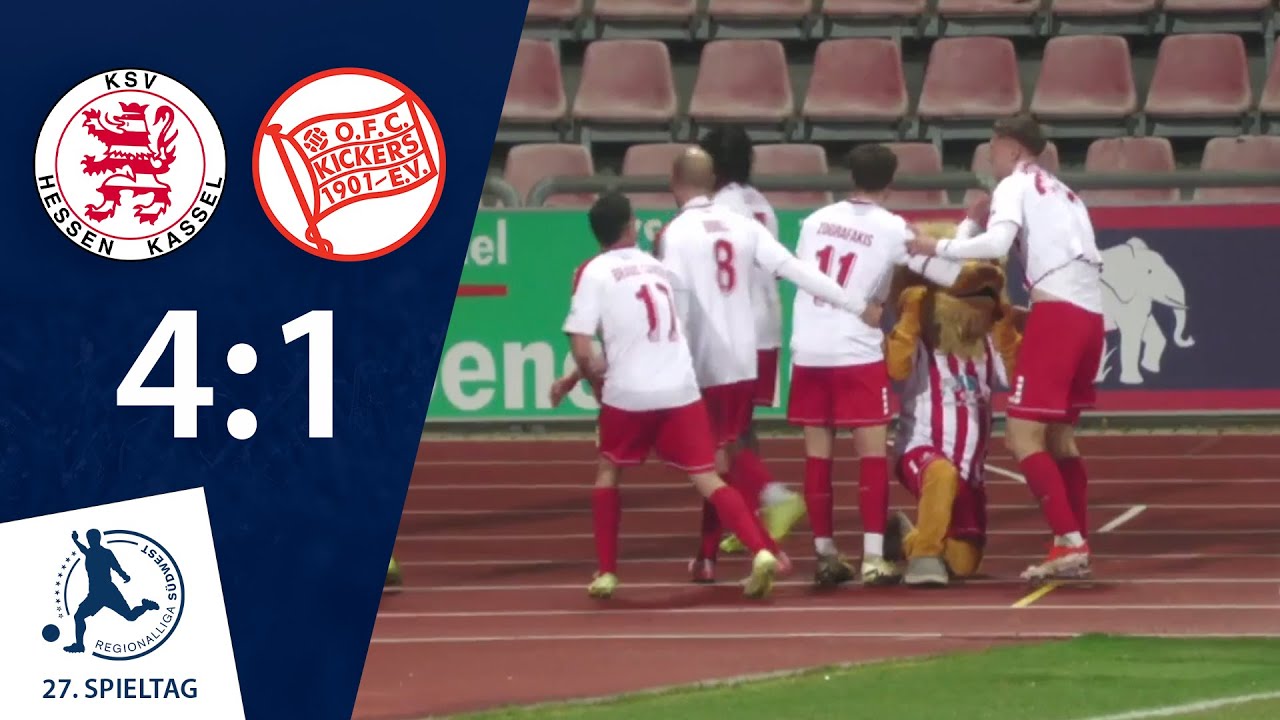 Duo Dahlke und Zografakis | KSV Hessen Kassel - Kickers Offenbach | 27. Spieltag RLSW
