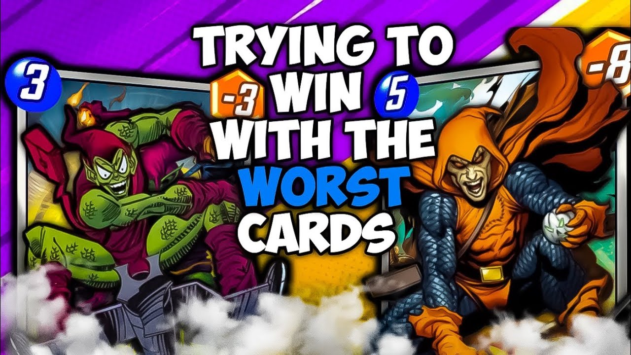 I tried to win with the most irritating cards in Marvel Snap