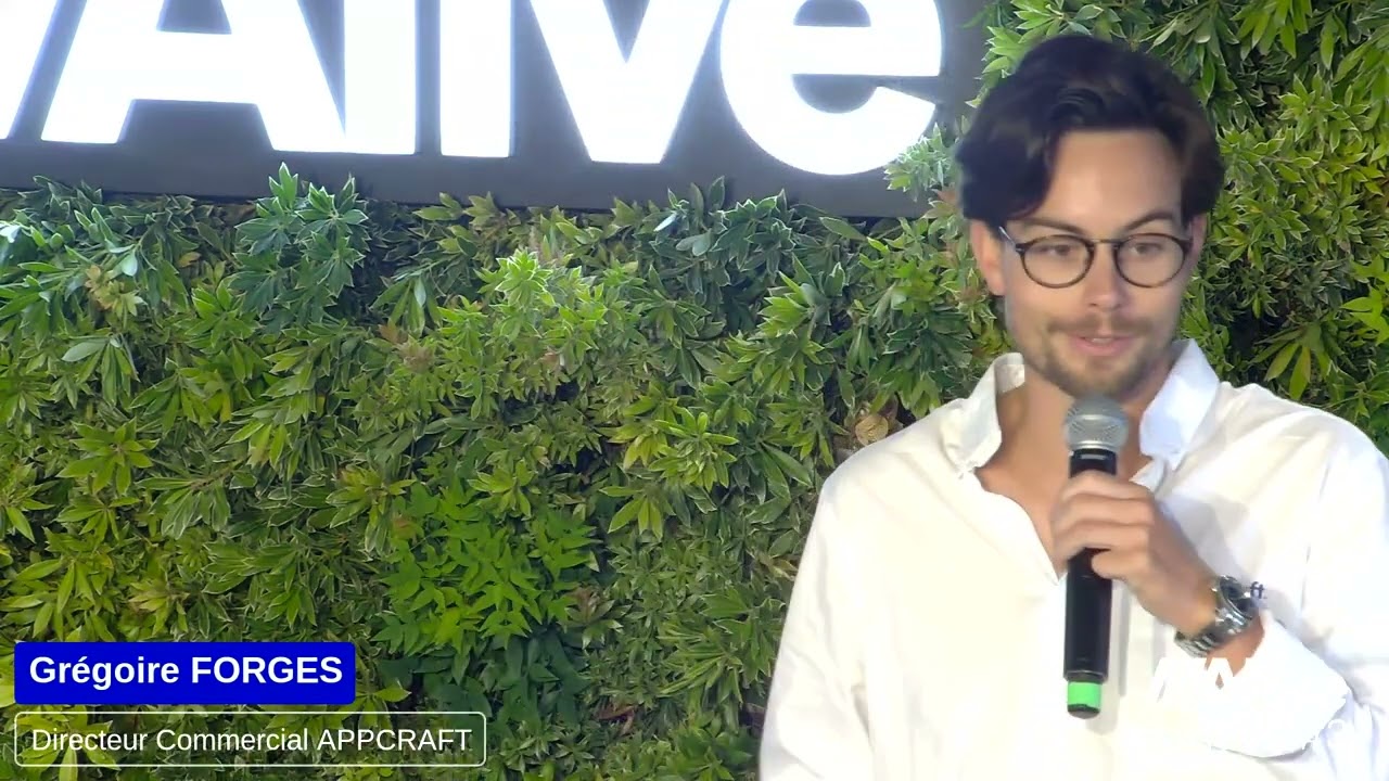 Alive - Intervention Grégoire FORGES - simulateur carbone AppCraft EVENTS