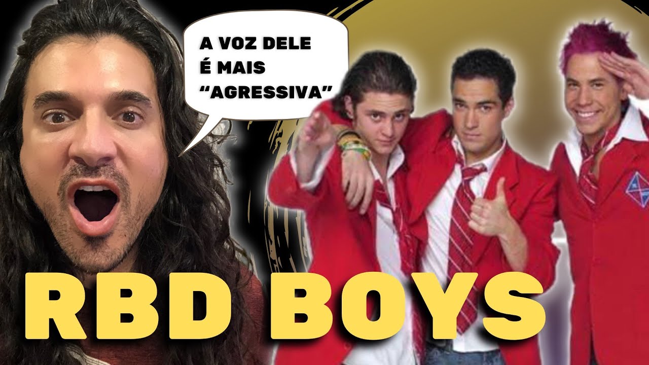RBD Homens - Análise Vocal - Beto Sorolli