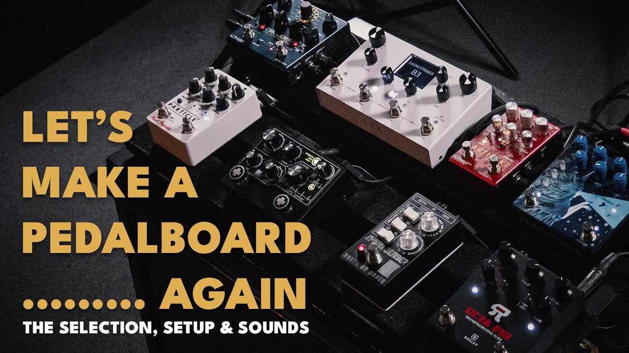 My Pedalboard for 2025 (Post-Rock, Ambient, Shoegaze, Post-Metal, Dream-Pop)