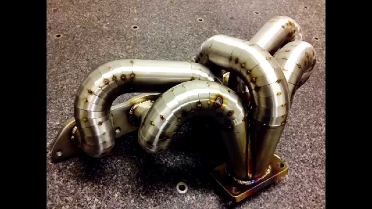 My Custom pie-cuts Turbo Exhaust Manifold Volvo T5