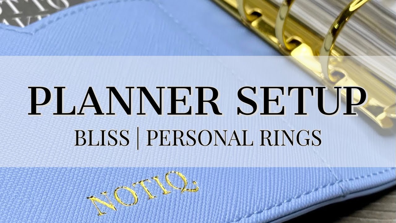 NOTIQ Personal Rings Setup | Spring 2021