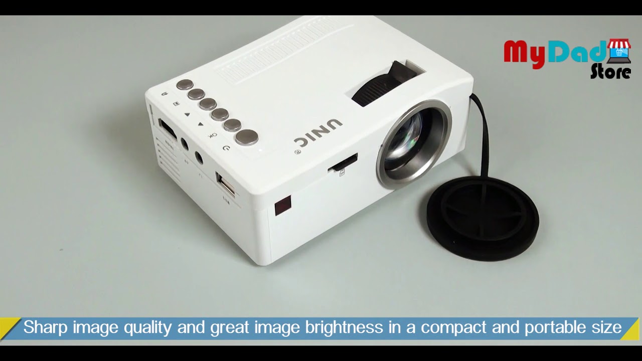 UNIC UC18 Mini LCD Projector Manual - available on MyDadStore.com