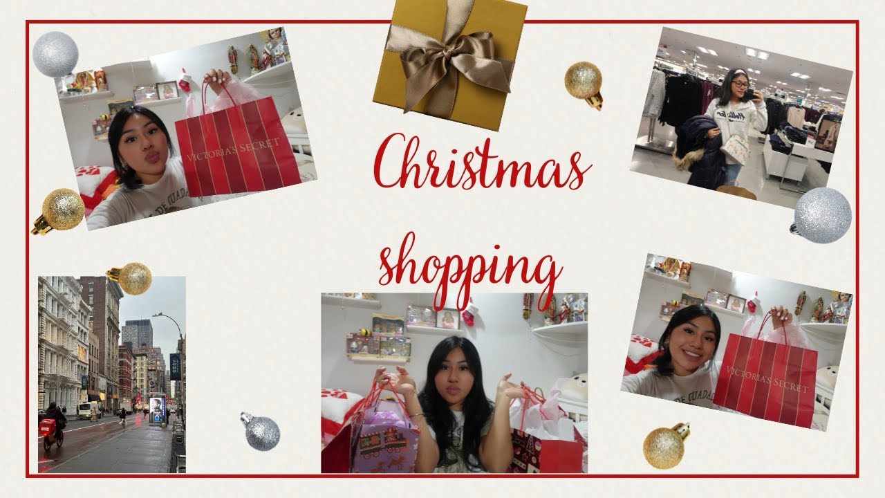 My Christmas shopping (I forgot to post this before Christmas 😭) 