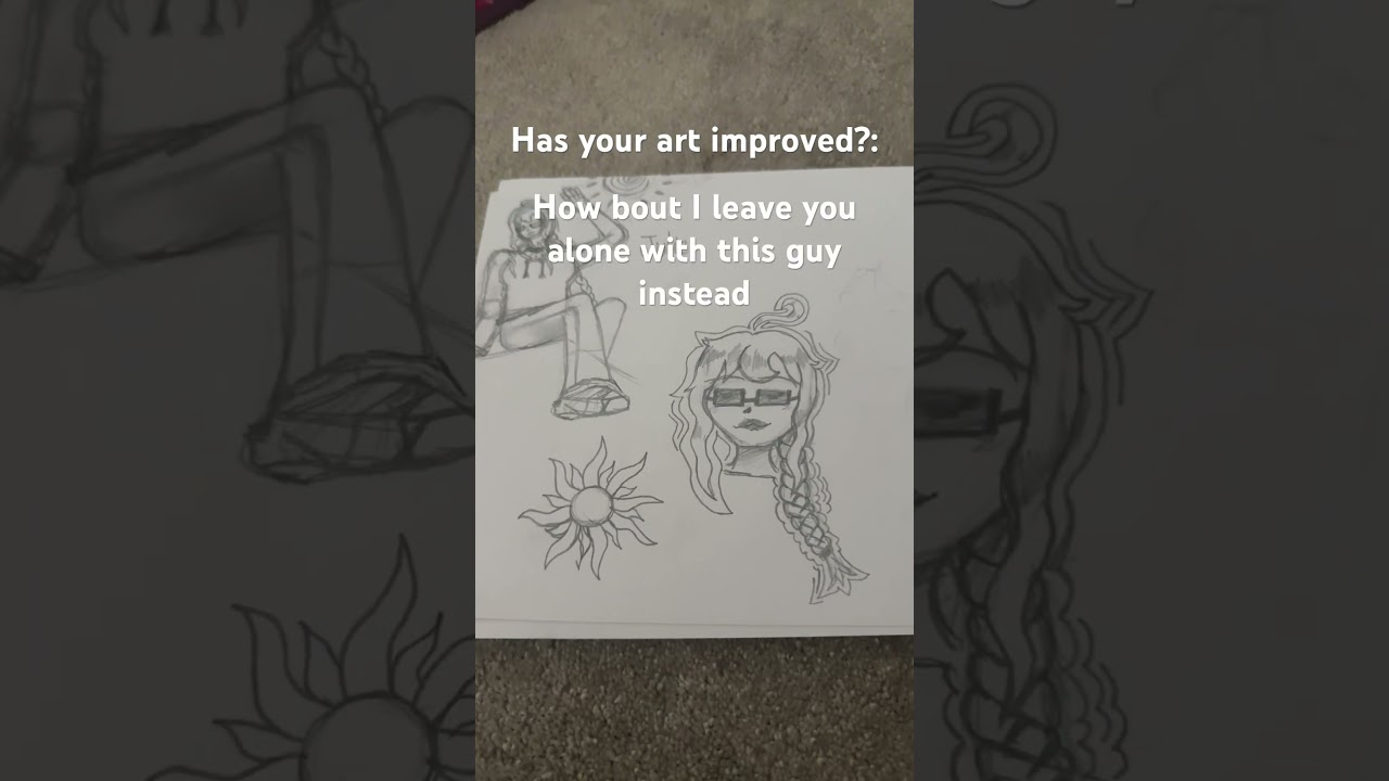Old trend?(idk if it's old or new) #art #traditionalart #improvement