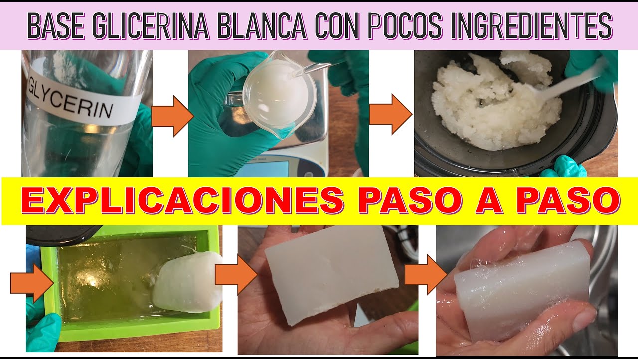 BASE GLICERINA BLANCA CON COCO | FORMULA 5