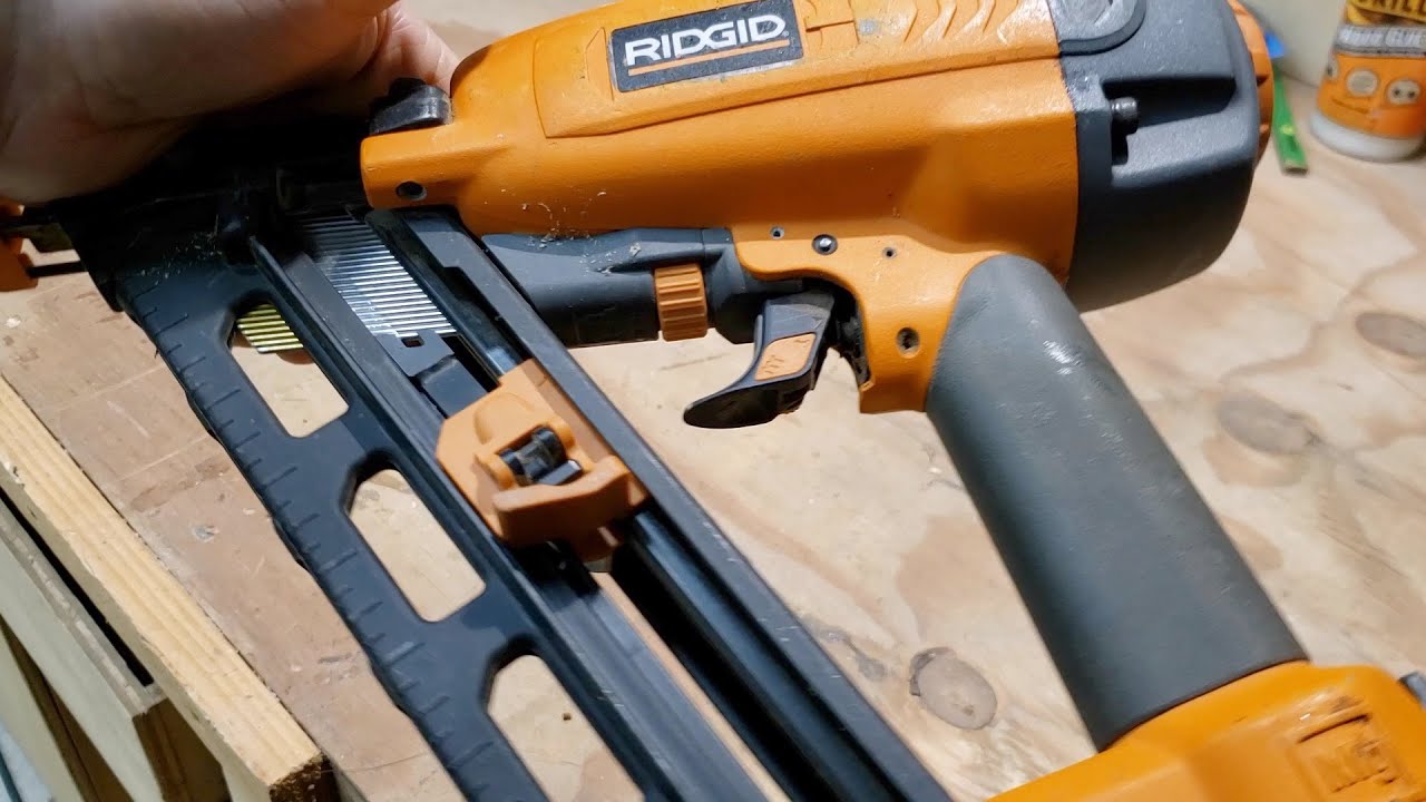 K-man Builds - Ремонт утечки воздуха в моем пневматическом гвоздезабивателе Ridgid R250AFA