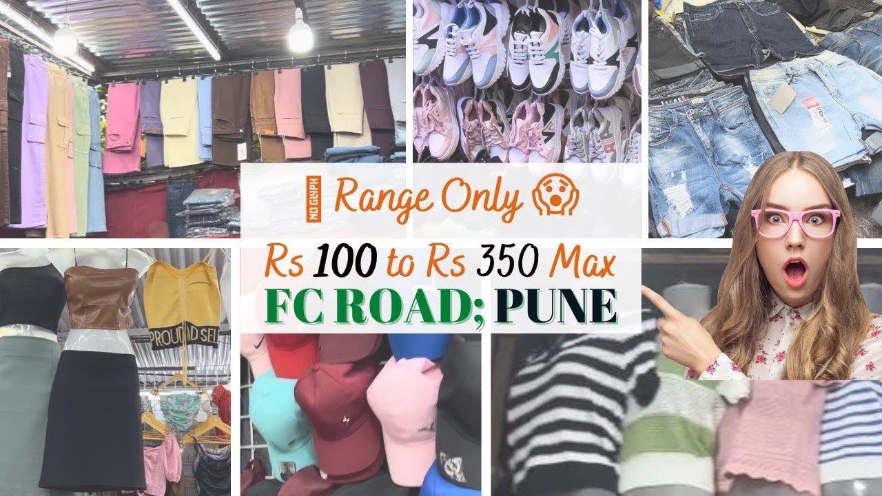 Fc road pune #2023 summer collection 😍cheap clothes/first copy/ very low price😱street shopping