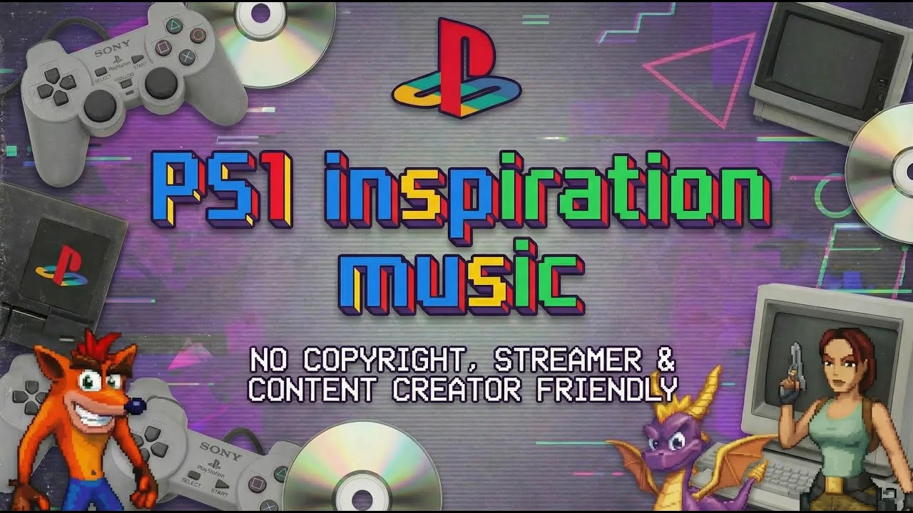Retro Game Menu Music ✦ PS1 Nostalgia No Copyright Sounds