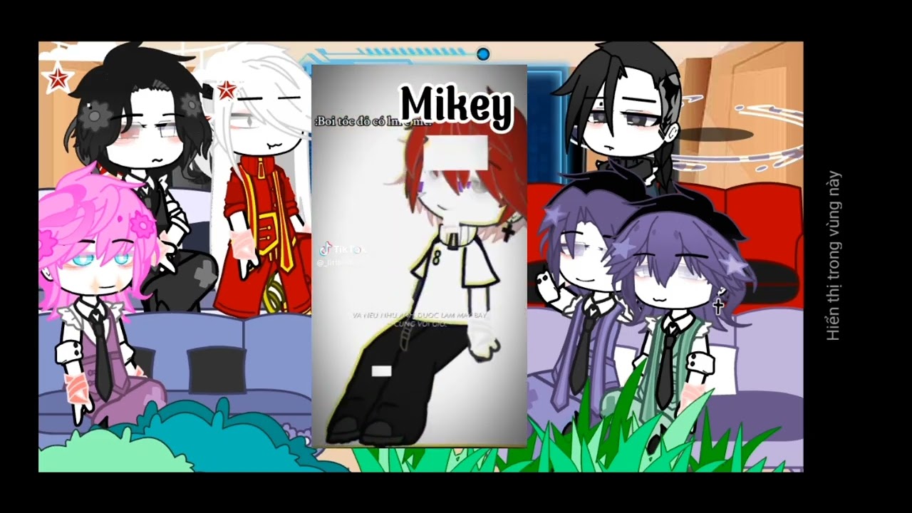 Bonten react Mikey as random gacha(phần 1/2) ❤🌹💕